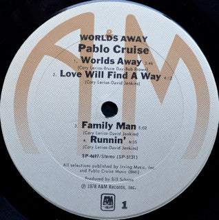 Pablo Cruise ‎– Worlds Away