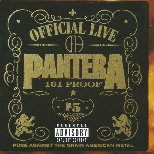 Pantera ‎– Official Live: 101 Proof
