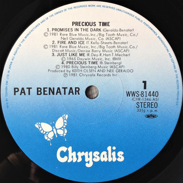 Pat Benatar ‎– Precious Time