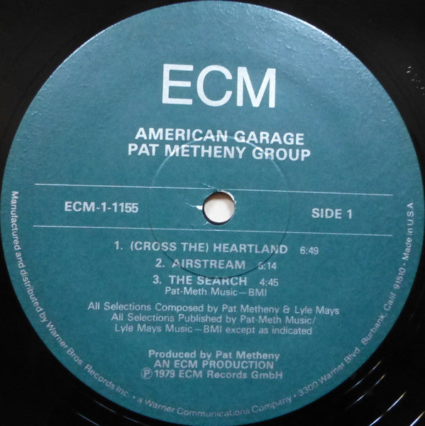 Pat Metheny Group ‎– American Garage