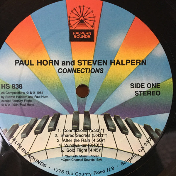 Paul Horn / Steven Halpern ‎– Connections