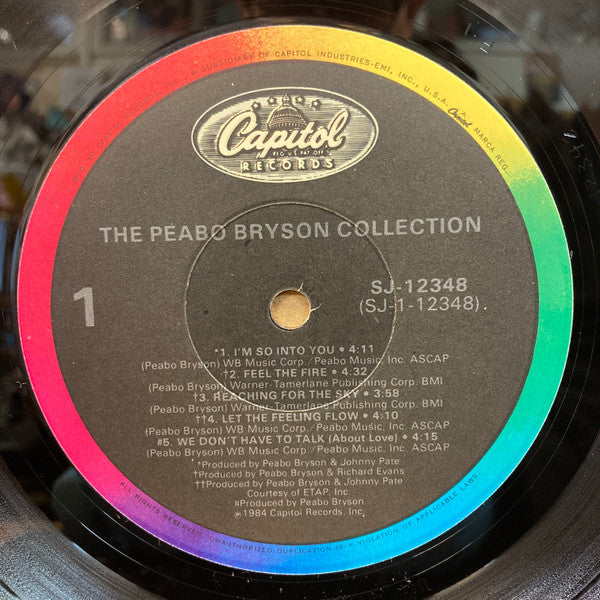 Peabo Bryson ‎– The Peabo Bryson Collection