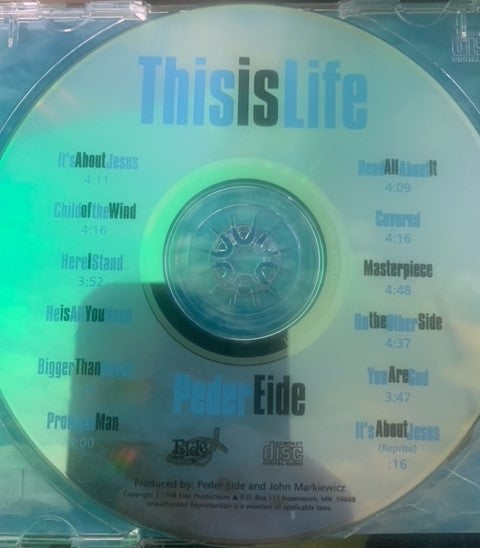Peder Eide ‎– This Is Life