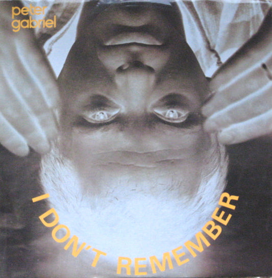 Peter Gabriel ‎– I Don't Remember