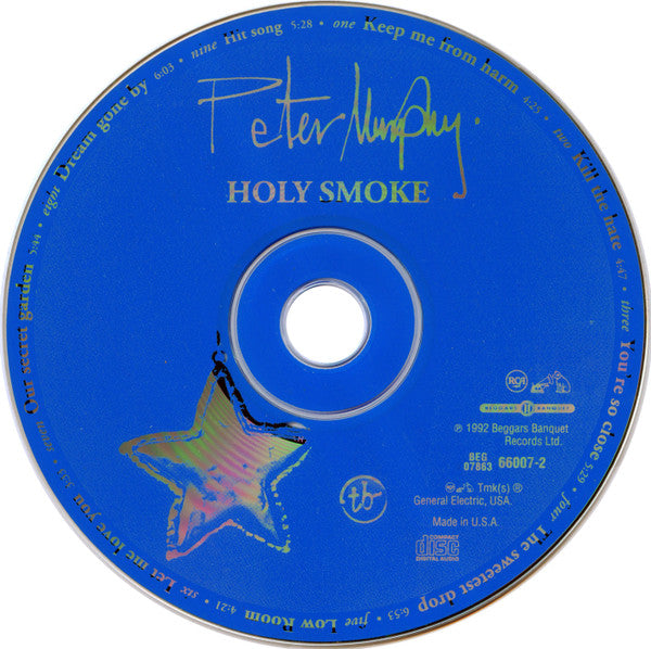 Peter Murphy ‎– Holy Smoke