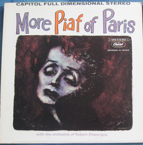 Edith Piaf ‎– More Piaf Of Paris