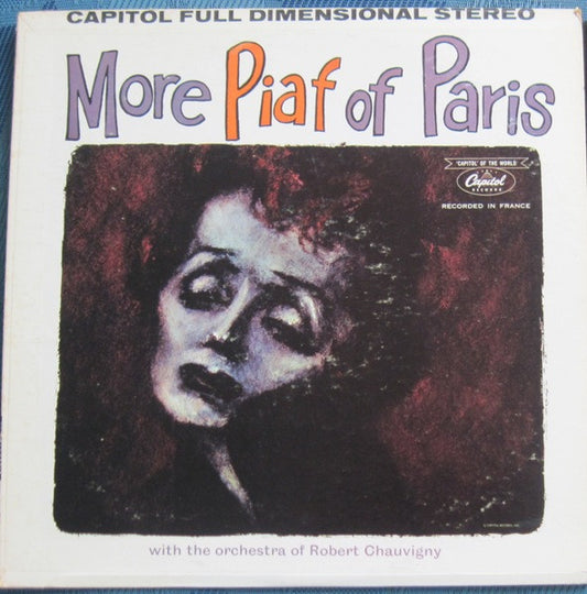 Edith Piaf ‎– More Piaf Of Paris