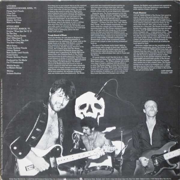 The Pirates ‎– Out Of Their Skulls