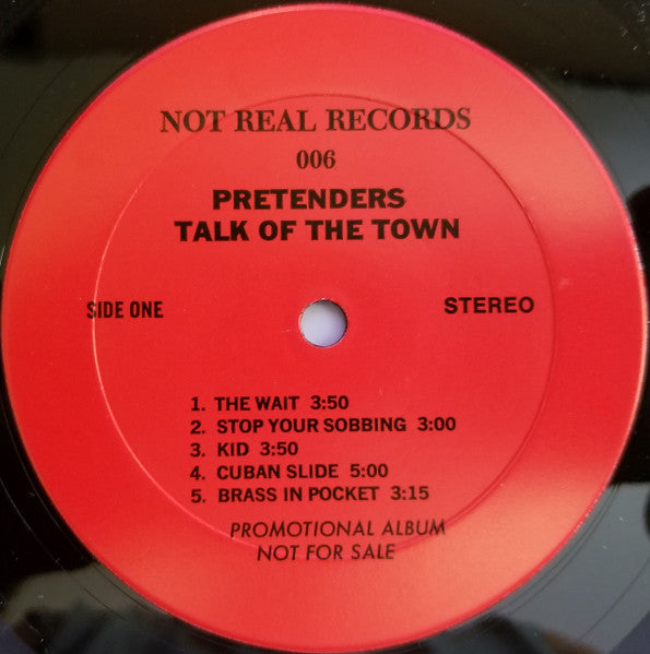 Pretenders ‎– Talk Of The Town