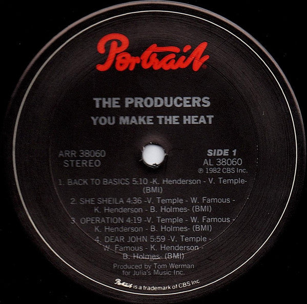 The Producers ‎– You Make The Heat