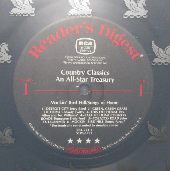 Various – Country Classics: An All-Star Treasury (1986 / Reader's Digest / 7-LP Box Set)