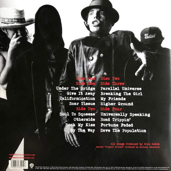 Red Hot Chili Peppers ‎– Greatest Hits