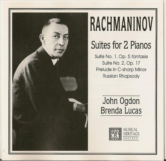 Rachmaninov - John Ogdon, Brenda Lucas ‎– Suites For 2 Pianos