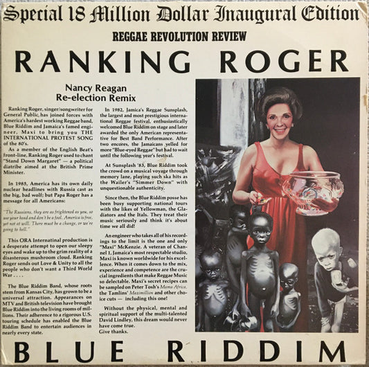 Blue Riddim And Ranking Roger And Papa Kojie ‎– Nancy Reagan Re-Election Remix