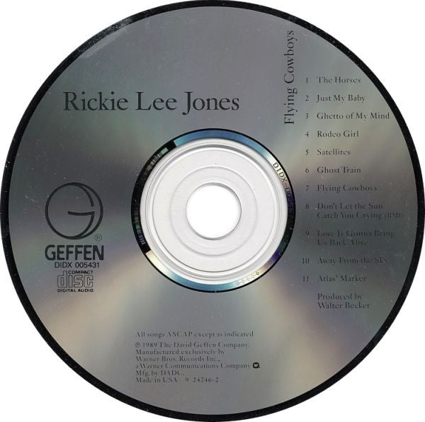 Rickie Lee Jones ‎– Flying Cowboys