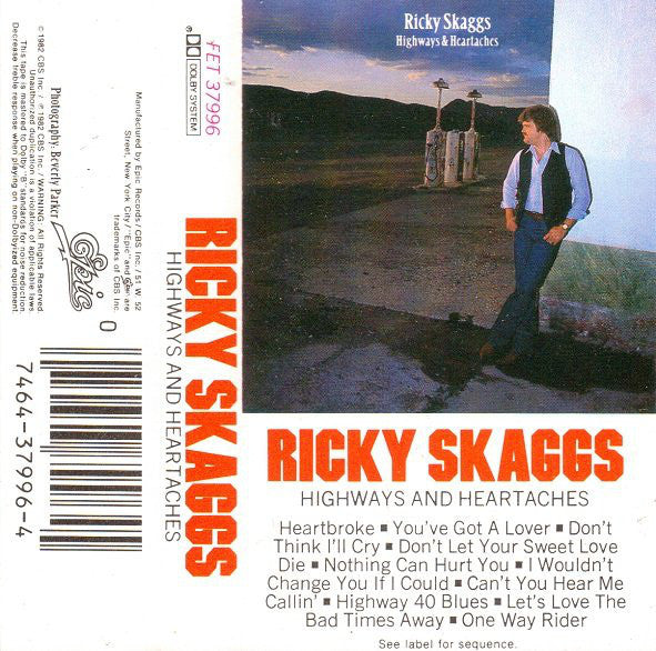 Ricky Skaggs ‎– Highways & Heartaches