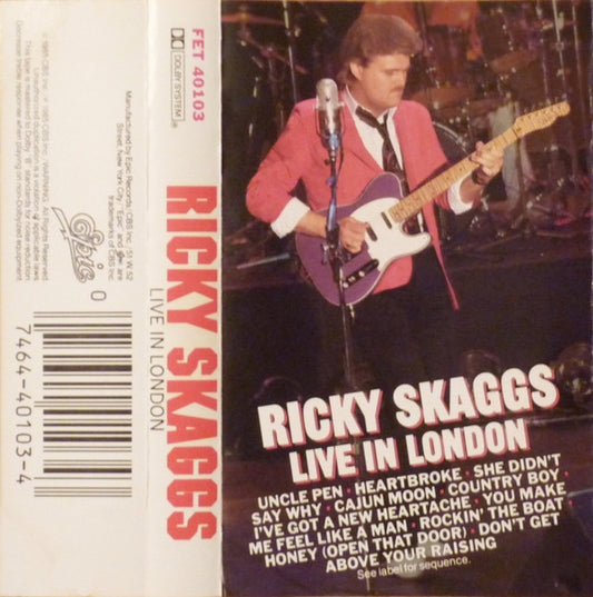 Ricky Skaggs ‎– Live In London