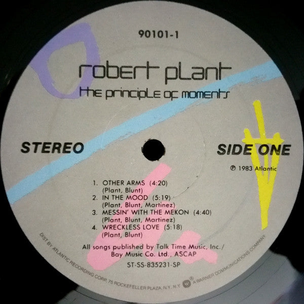 Robert Plant ‎– The Principle Of Moments