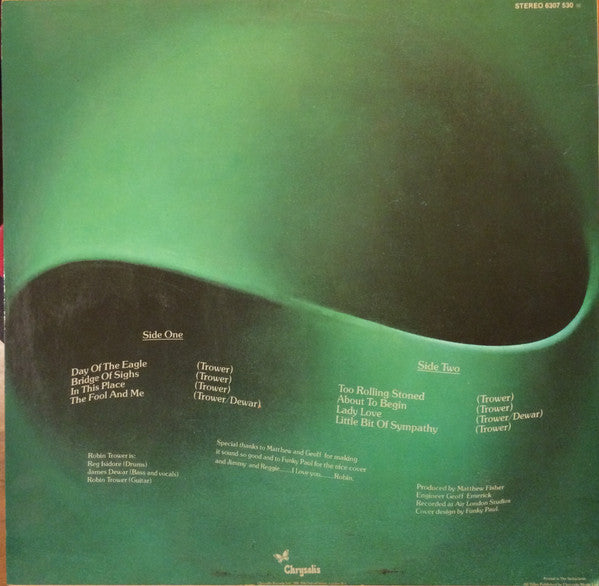 Robin Trower ‎– Bridge Of Sighs