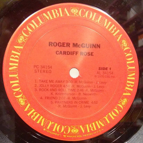 Roger McGuinn ‎– Cardiff Rose