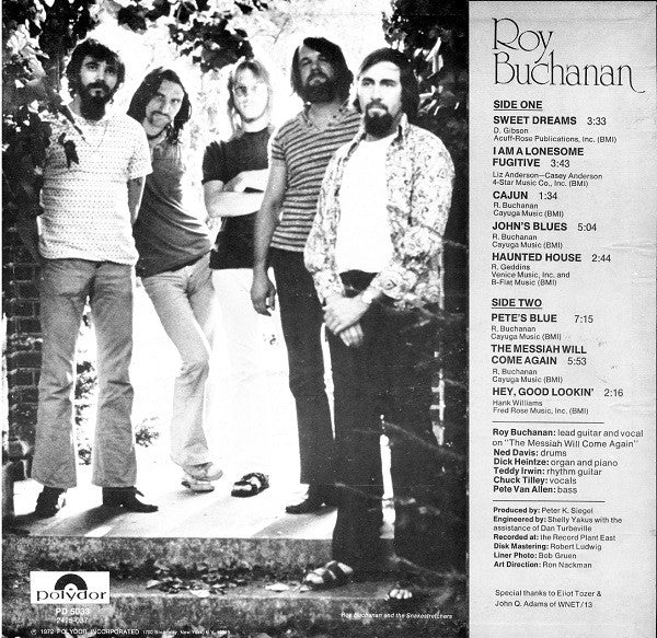 Roy Buchanan ‎– Roy Buchanan