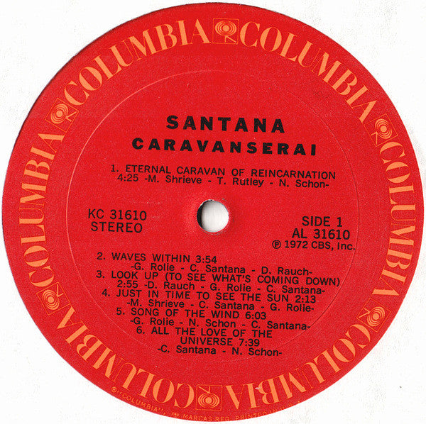 Santana ‎– Caravanserai