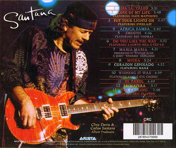 Santana ‎– Supernatural