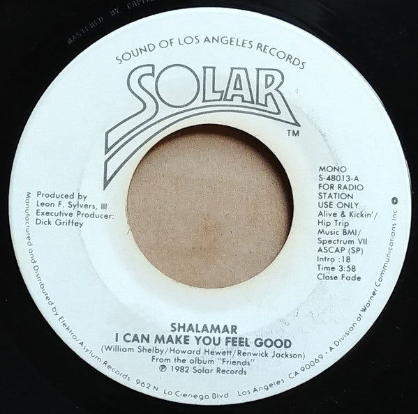 Shalamar ‎– I Can Make You Feel Good