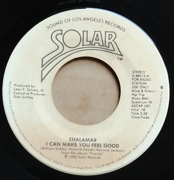 Shalamar ‎– I Can Make You Feel Good