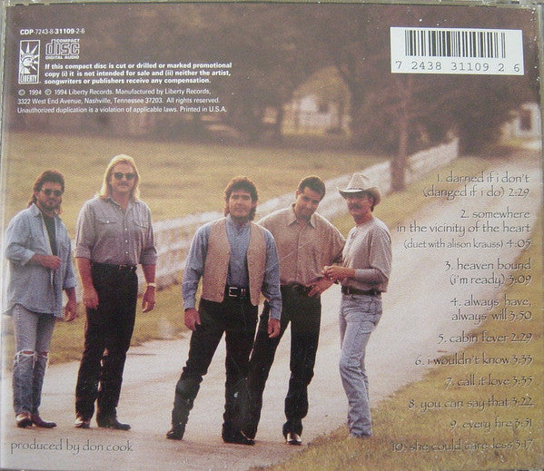 Shenandoah ‎– In The Vicinity Of The Heart