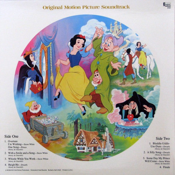 Various ‎– Walt Disney's "Snow White And The Seven Dwarfs" (Original Motion Picture Soundtrack)