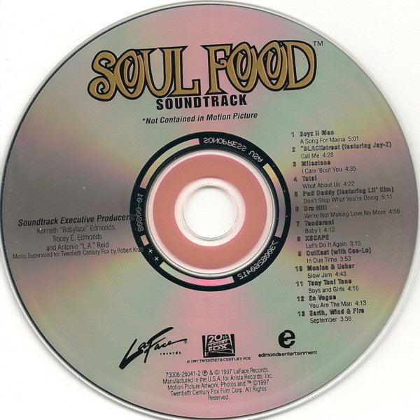 Various ‎– Soul Food Soundtrack