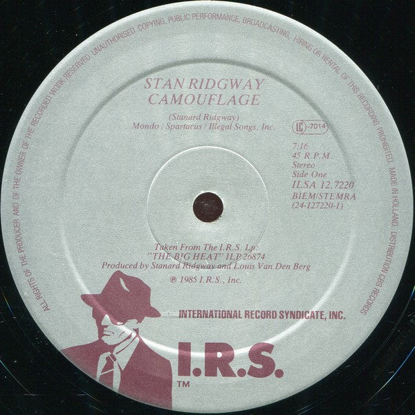 Stan Ridgway ‎– Camouflage