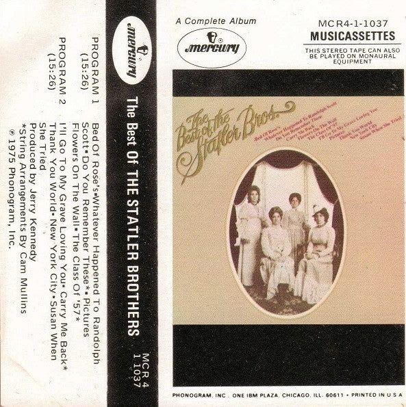 The Statler Brothers ‎– The Best Of The Statler Brothers