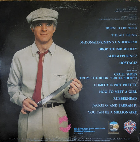 Steve Martin ‎– Comedy Is Not Pretty