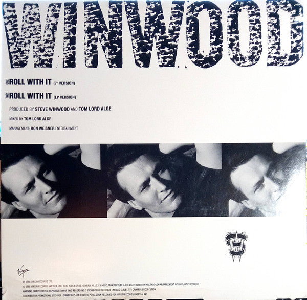 Steve Winwood ‎– Roll With It