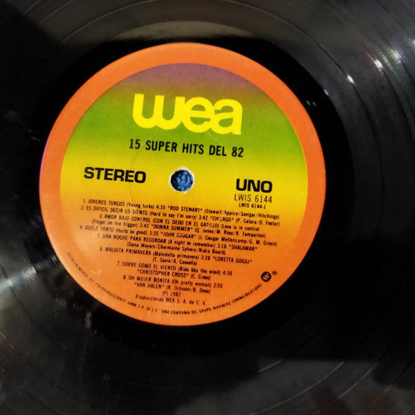 Various ‎– 15 Super Hits Del '82