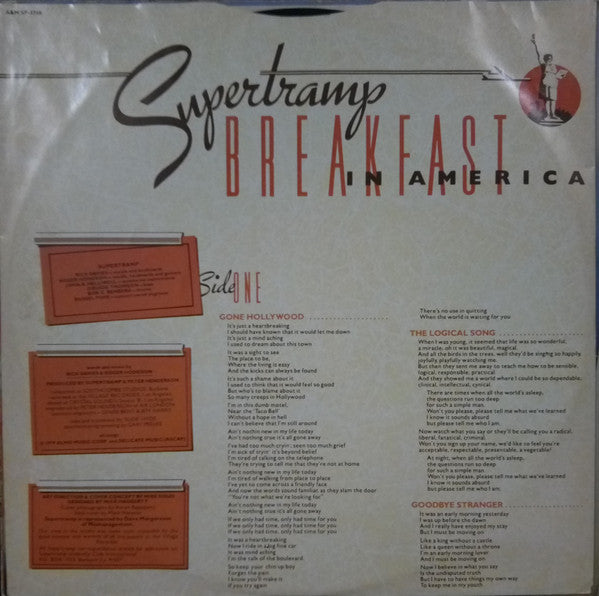 Supertramp ‎– Breakfast In America