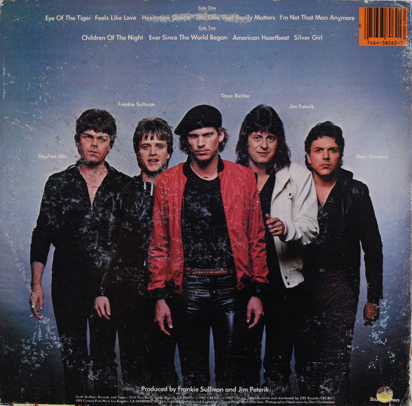 Survivor ‎– Eye Of The Tiger