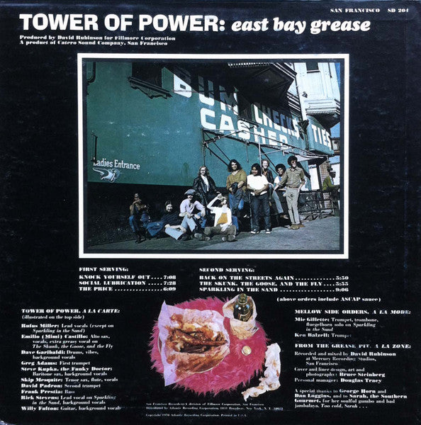 Tower Of Power ‎– East Bay Grease