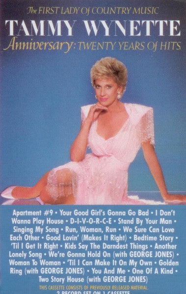 Tammy Wynette ‎– Anniversary: Twenty Years Of Hits