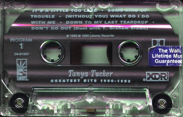 Tanya Tucker ‎– Greatest Hits 1990-1992