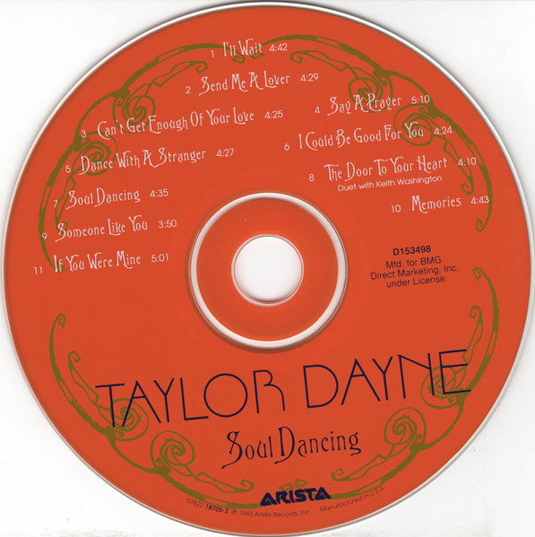 Taylor Dayne ‎– Soul Dancing