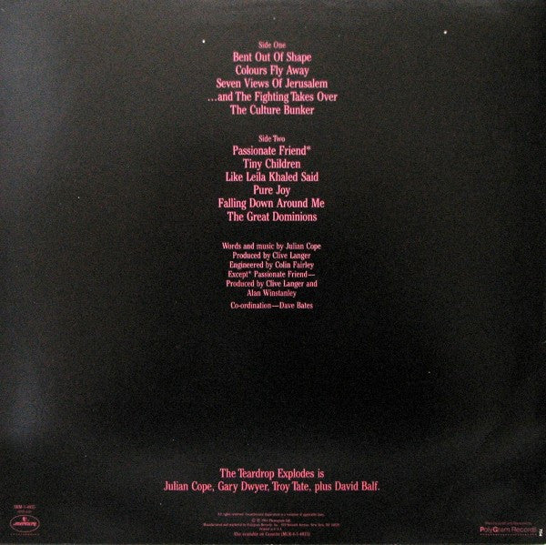 The Teardrop Explodes ‎– Wilder