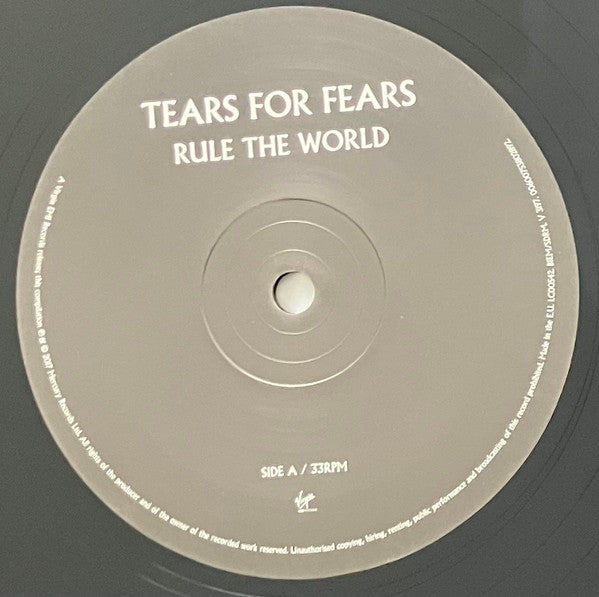 Tears For Fears – Rule The World (2017, 2×LP Compilation, Gatefold)