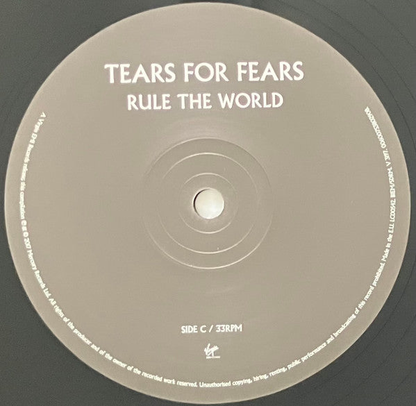 Tears For Fears – Rule The World (2017, 2×LP Compilation, Gatefold)