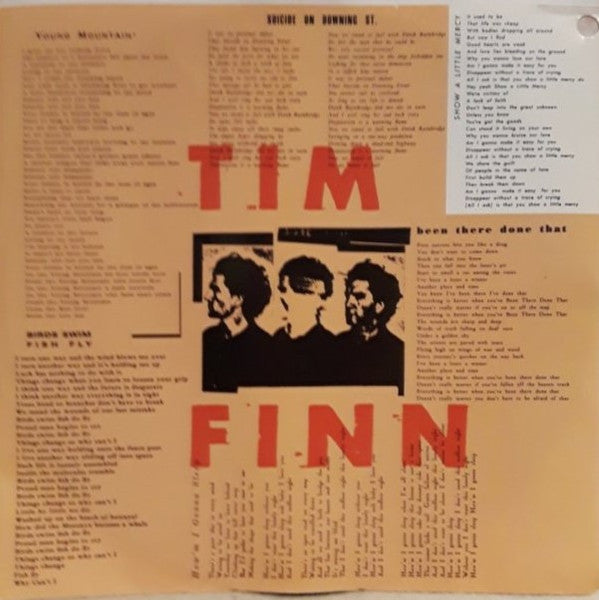 Tim Finn ‎– Tim Finn