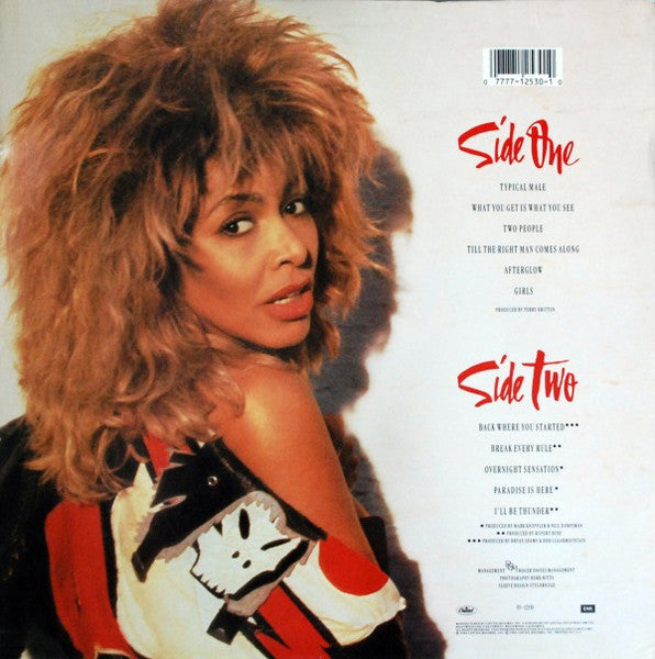 Tina Turner ‎– Break Every Rule