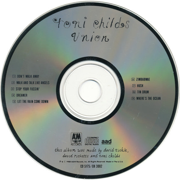 Toni Childs ‎– Union