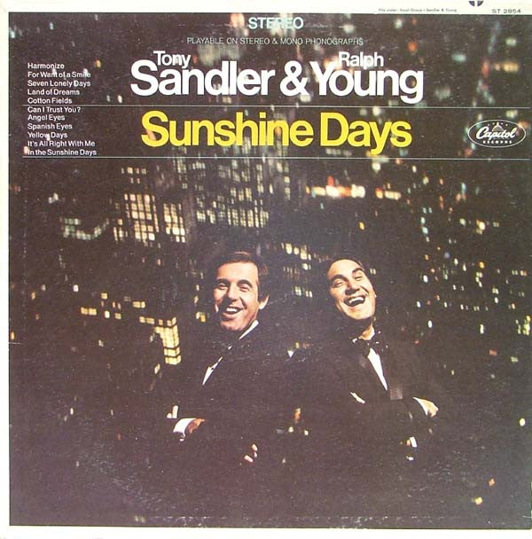 Tony Sandler & Ralph Young ‎– Sunshine Days